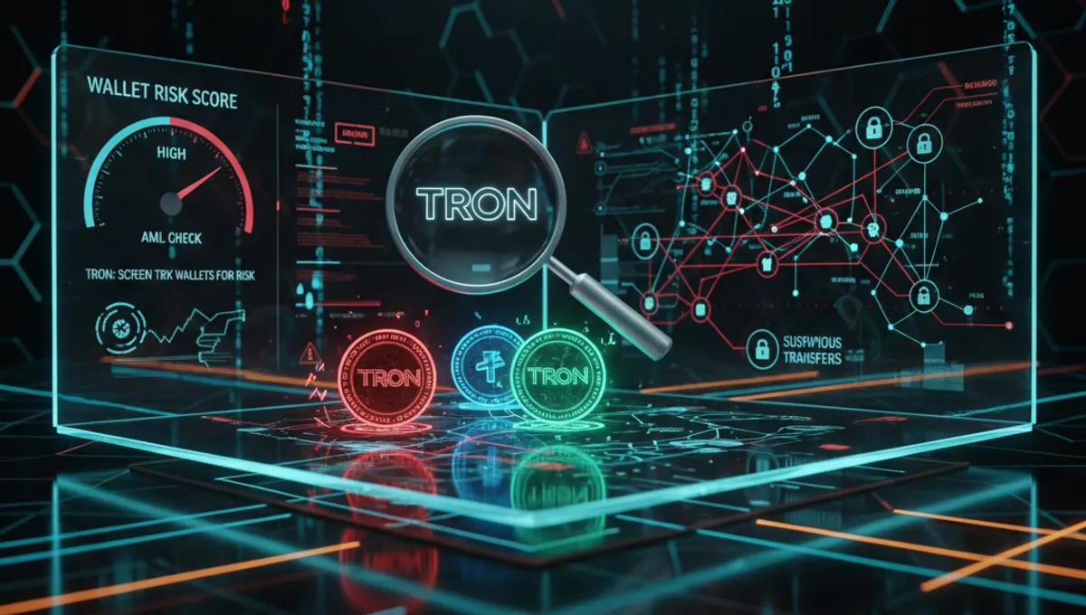 AML Check Tron: Screen TRX Wallets for Risk