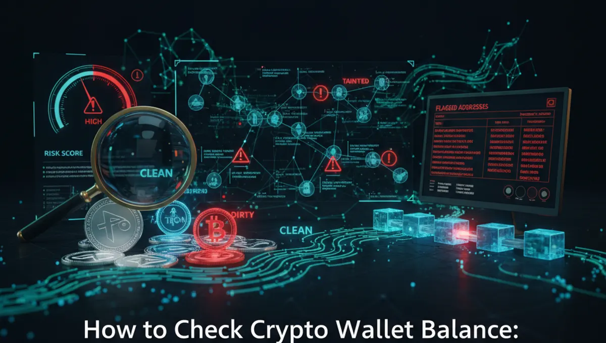How to Check Crypto Wallet Balance: AML Screening Guide